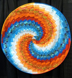 66 - Bargello in the Round ~ Barbara Fuston